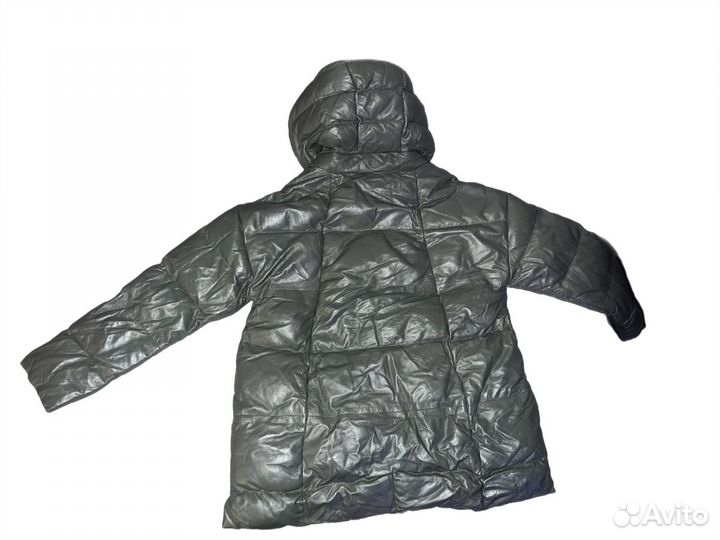 Продам кожаный пуховик / куртка «Снежная королева»