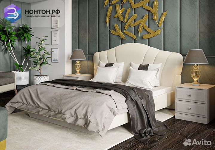 Спальный гарнитур Сабрина №4 кашемир