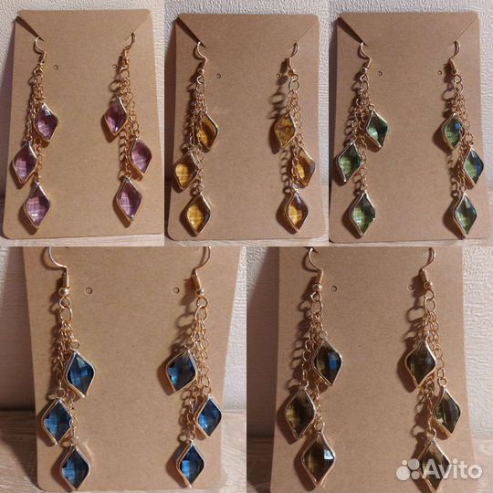 Серьги ручная работа