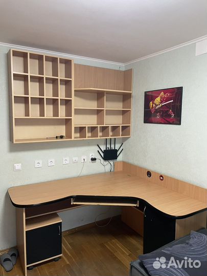 Стол для компьютера стол офисный ящики стеллаж