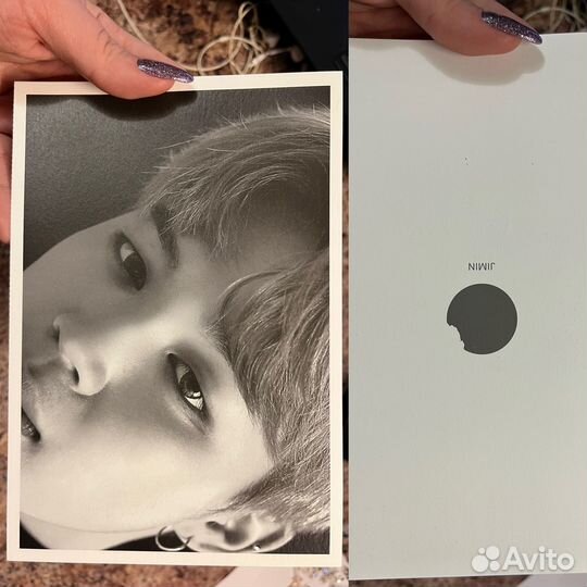 Карты, открытки Чимин BTS