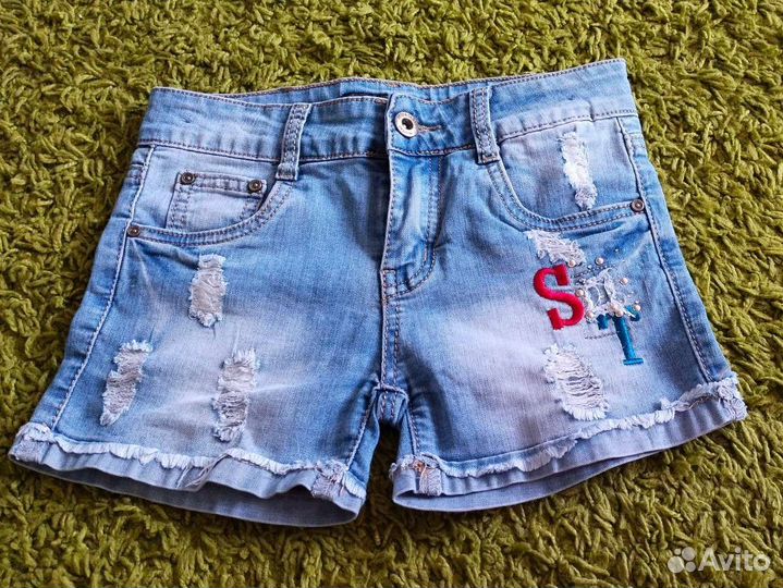 Джинсовые шорты для девочки