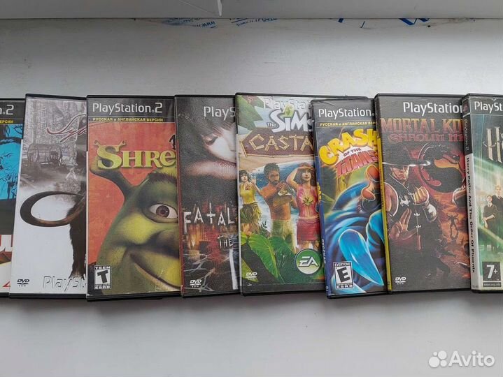 Диски на ps2