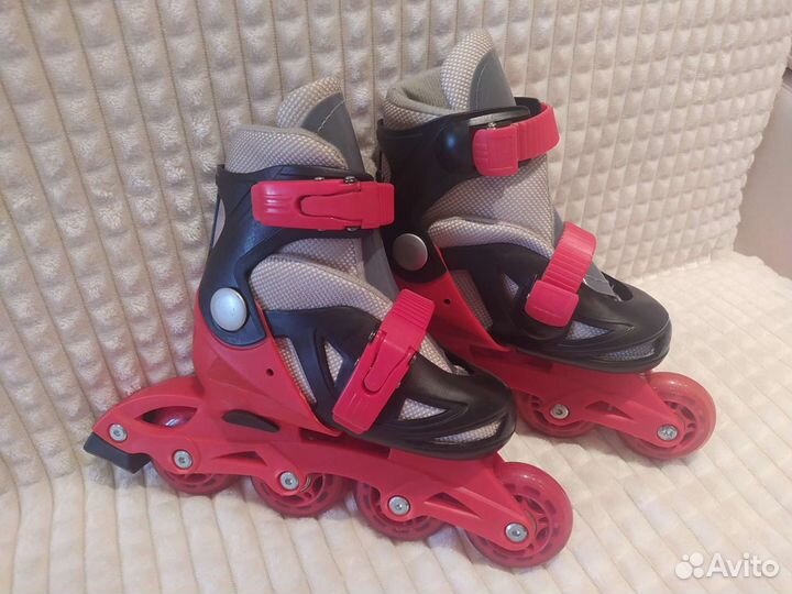 Роликовые коньки детские раздвижные