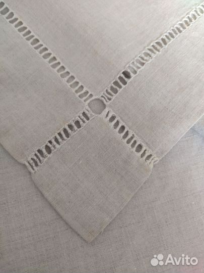 Антикварные шторы решилье лен