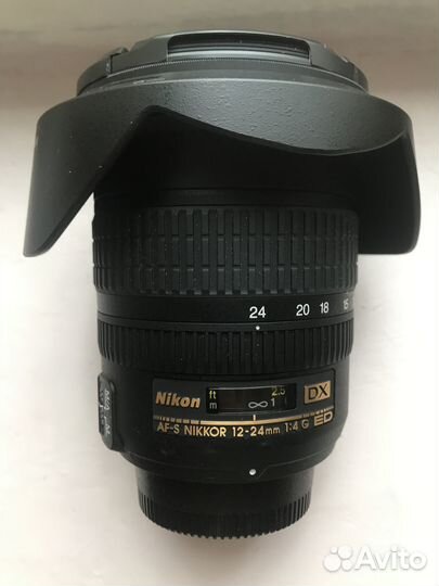 Широкоугольный объектив Nikon 12-24 mm