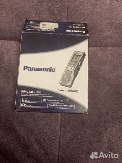 Диктофон panasonic RR-US360