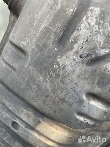 Глушитель М276 Мерседес w207 e400 2016 год