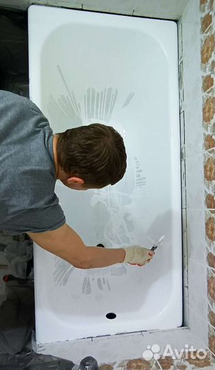 Реставрация ванн жидким акрилом