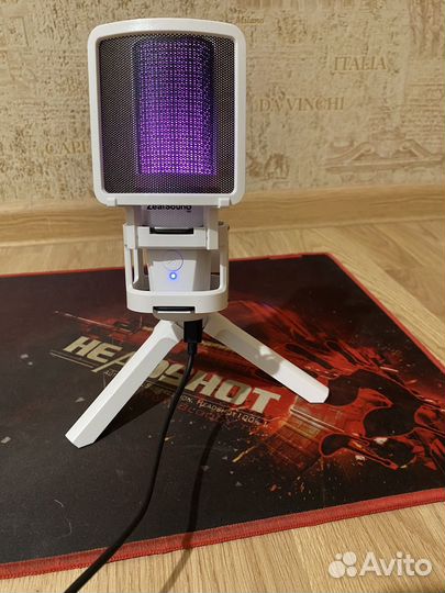 Конденсаторный Usb микрофон с подсветкой