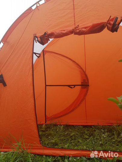 Походная баня с печкой