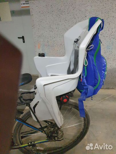 Детское велокресло на багажник