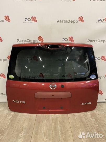 Дверь багажника Ниссан Ноут Е11 оригинал Япония