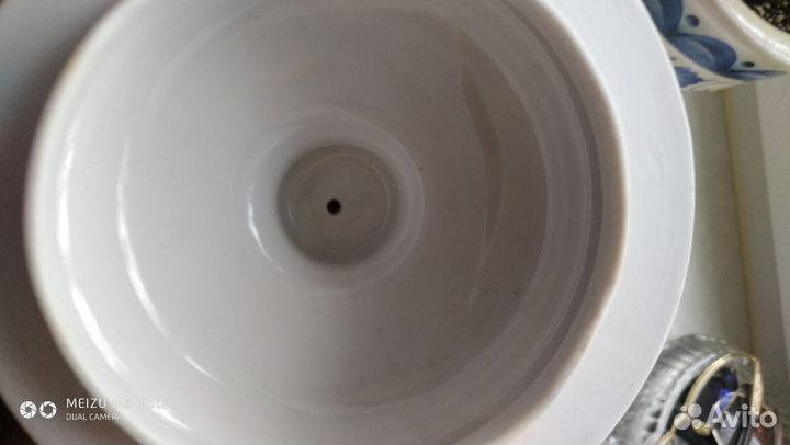 Крышка от сахарницы гитаристка гжель