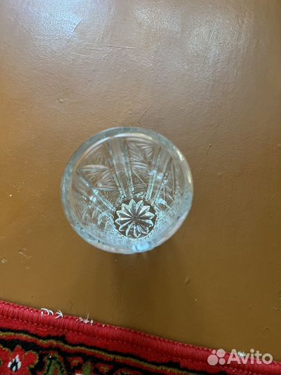Ваза хрустальная