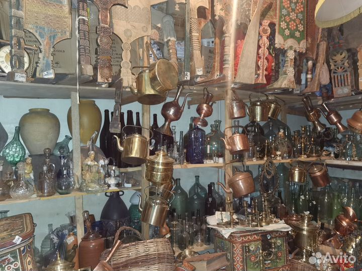 Чайник медный латунный старинный пр. и аренда