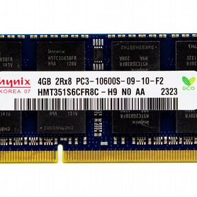 Новая память Hynix DDR3 4gb PC3-10600S 1333Мгц