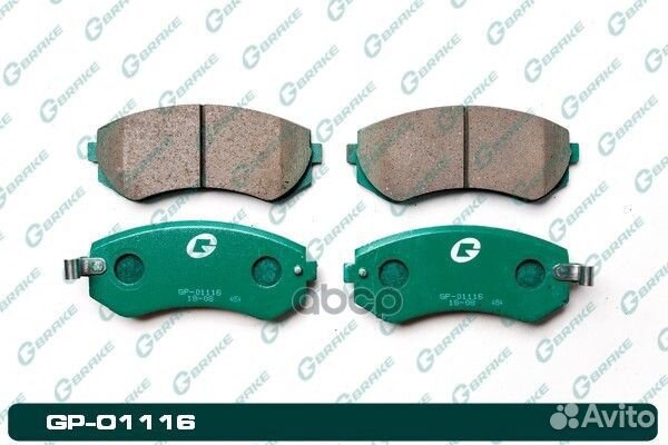Колодки g-brake gp-01116 GP01116 gbrake