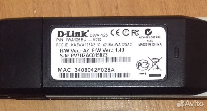 Usb модем D-link DWA 125