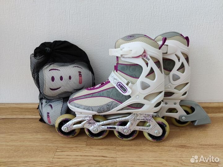 Роликовые коньки женские Reaction 38 размер