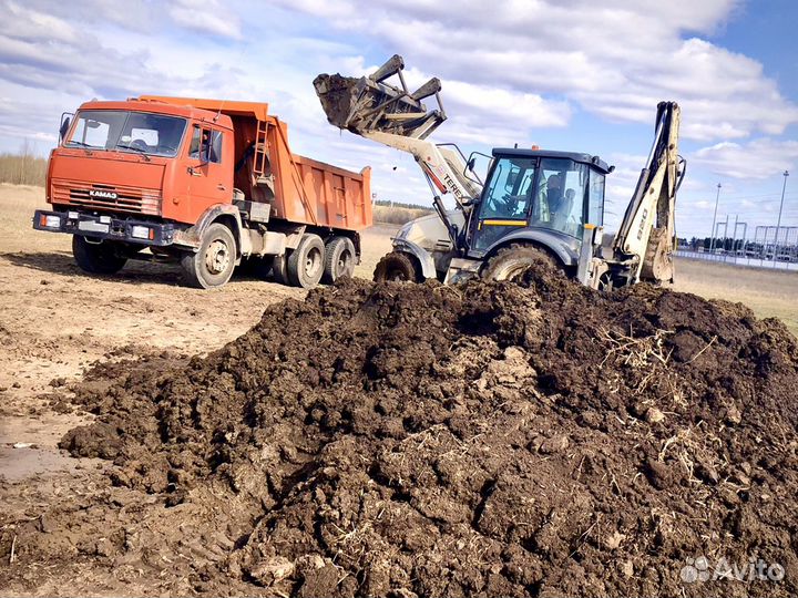 Навоз коровий с доставкой