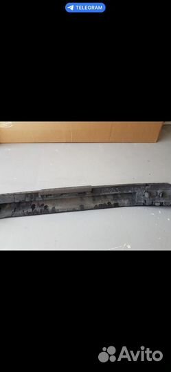 Накладка на передний усилитель бампера