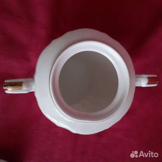 Сахарница,фарфор Песочное