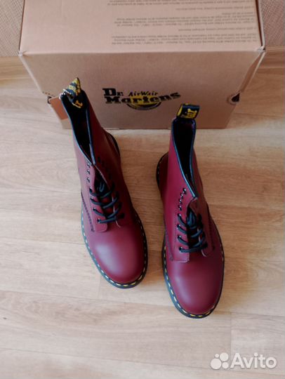 Dr Martens 1460 бордовые