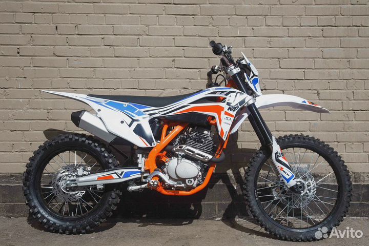 Мотоцикл Kayo K4 MX (белый)