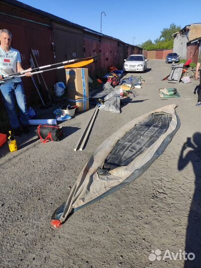 Шкура (оболочка) для байдарки Таймень 2 брезент