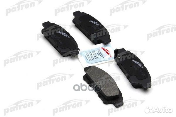 Колодки тормозные дисковые задн toyota: avensis