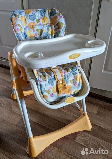 Стульчик для кормления Happy Baby William Light