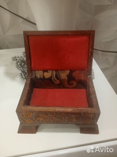 Шкатулка деревянная СССР