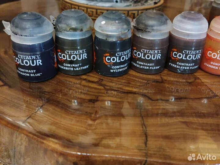 Краски citadel contrast