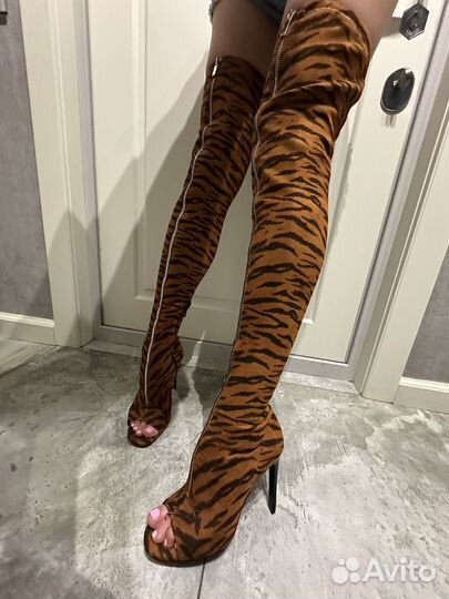 Сапоги женские ботфорты 38 размер