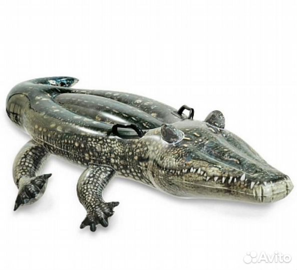 Надувной крокодил плот матрас круги для плавания