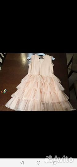 Платье на девочку 134