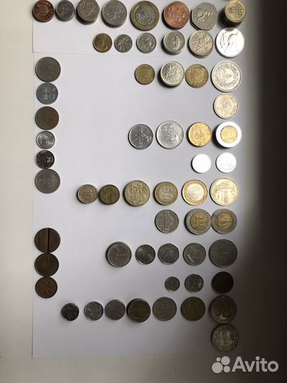 Монеты иностранные 25+ стран