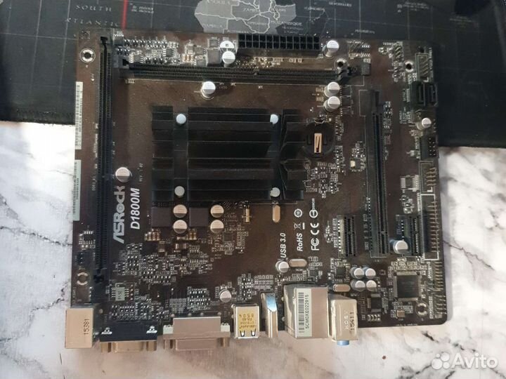 Материнская плата ASRock D1800M