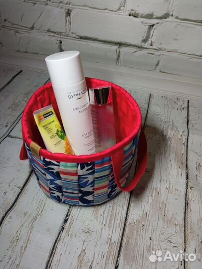 Текстильная корзинка