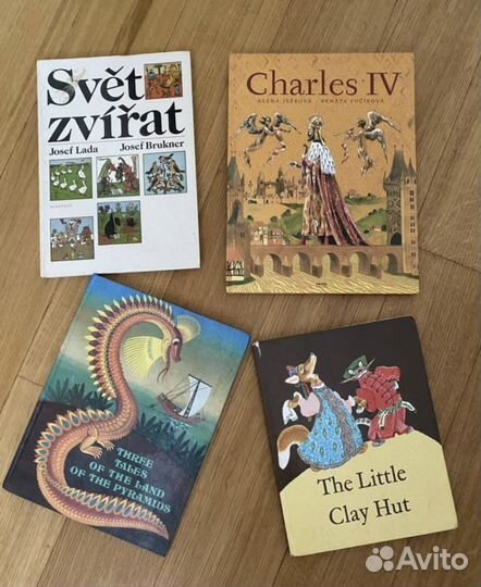 Книги детские на чешском и английском языке