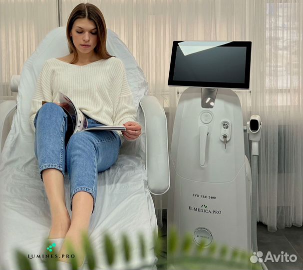 Диодный лазер для эпиляции люминес Макс-Плюс 2000вт