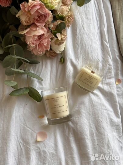 Натуральные аромасвечи из соевого воска