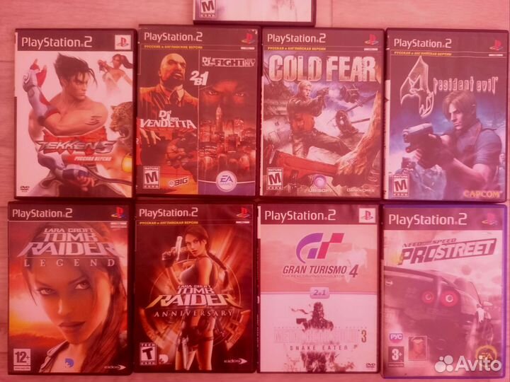 Игры диски для ps2