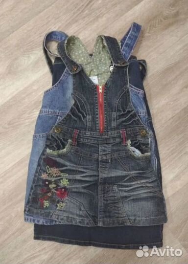 Джинсовые вещи для девочки (разные)