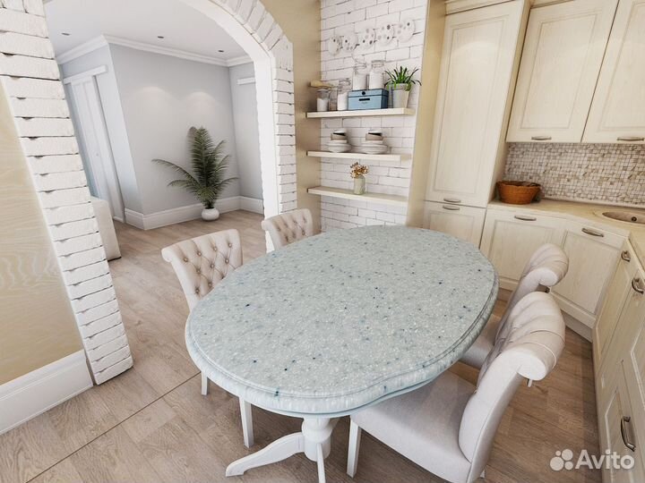 Столешница черный мрамор, под заказ