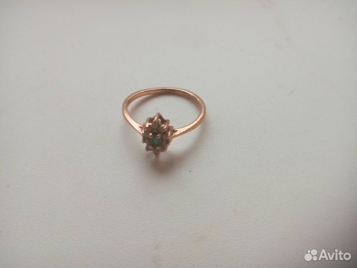 Золотое кольцо женское СССР