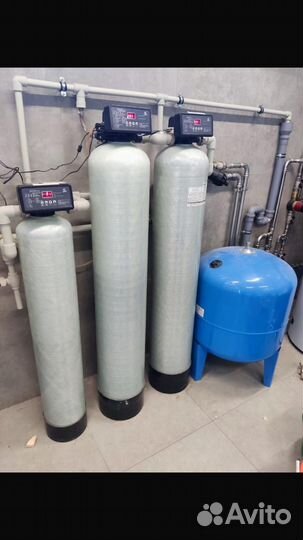 Замена засыпки, система очистки воды, водоподготовка