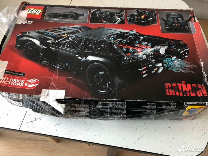 Конструктор lego technic 42127 бэтмен: бэтмобиль