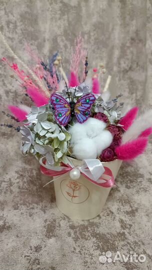 Композиции из сухоцветов